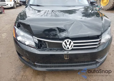 2014 Volkswagen Passat 2.5L S from USA, damaged, VIN 1VWAP7A35EC011791